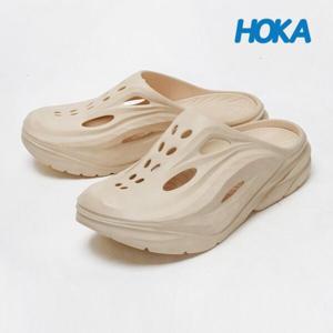 [호카오네오네] 호카 슬리퍼 오라 리커버리 뮬 바닐라 1147951-VLV