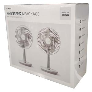 루메나 탁상용 무선 선풍기 STAND4 DESK 프리미엄 FAN  2개입 화이트 그린