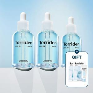 [SET] 토리든 다이브인 저분자 히알루론산 세럼 70ml+70ml+40ml (+마일드 선크림 20ML+다이브인 마스크 2매)