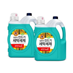 [리뷰 500P] 아토세이프 진드기 액체 세탁세제 5.5L 2개