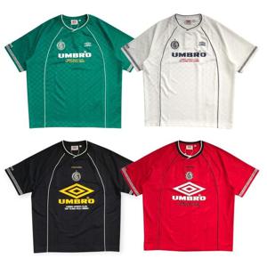 [엄브로] 2025 UQ221CRJ51/BLOKE O.G 자카드 패턴 저지/BLK0(블랙),GRN0(그린),RED0(레드),WHT0(화이트)