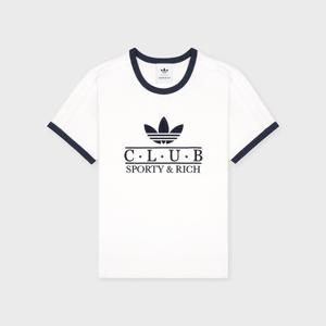 [06/27 예약배송] [공식] 스포티앤리치 x 아디다스 링거티 R255AWT301WHB
