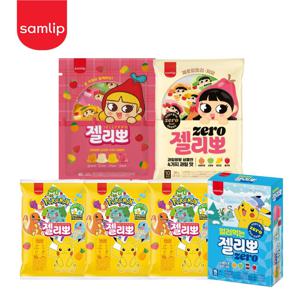 [APP전용] 삼립 4가지맛 젤리뽀 4종 30-42입 외 (얼려먹는젤리뽀/포켓몬/제로/오리지널)