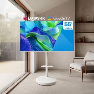 더함 스마트 55 QLED TV+스탠드 패키지 IPS 60Hz 구글 홈 (NA551QLED)