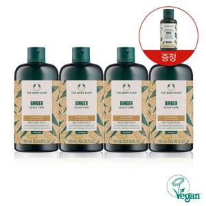 [롯데단독 한정수량] 진저 스캘프 케어 샴푸 400ML 4개 세트 (888117)