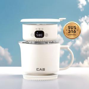 스텐SUS316 프리볼트 휴대용 접이식 전기포트 해외여행용 분유포트 220V 110V