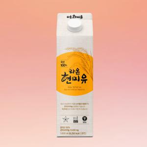 국산 라온현미유 국산 100% 우리현미 볶음 튀김요리 건강한 식용유 1L