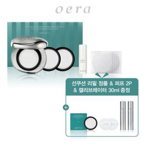 [오에라] 스킨터치 하이드라 글로우 선쿠션 기획세트(본품1+리필2+미백세럼)