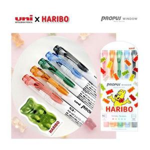 UnixHARIBO 프로패스 윈도우 마커 펜 스모크 나이프라 5 색 세트 하리보 패키지인투포유
