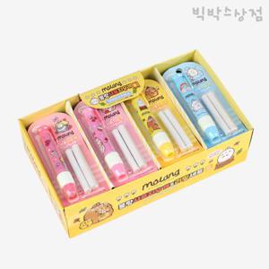 몰랑 샤프식 지우개 20개 1세트 리필포함 잘지워지는 초등학생 캐릭터 문구 단체선물 필리구