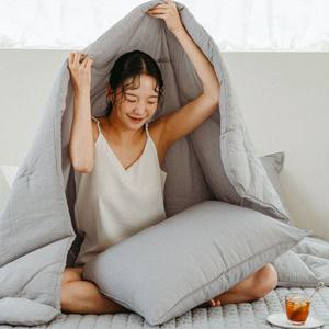 헤이즐 린넨 시어서커 시원한 여름 이불세트 SS/Q
