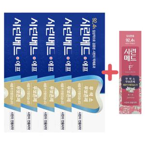 부광 시린이전용치약 시린메드에프 125g X 5개 + 재스민치약100g
