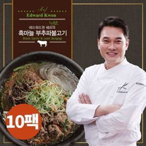 에드워드권 흑마늘 부추 파 불고기300g 10팩 양념불고기