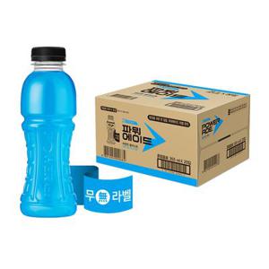 (본사직영) 파워에이드 마운틴 무라벨 355ml PET(20입)