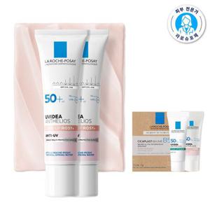 [썸머3종키트증정] [라로슈포제] 유비데아 로지 글로우 톤업 선크림 30ml X2
