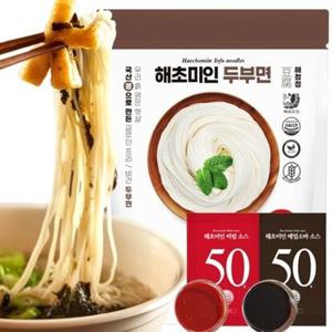 해초미인 두부면 10봉+비빔5+메밀소바5