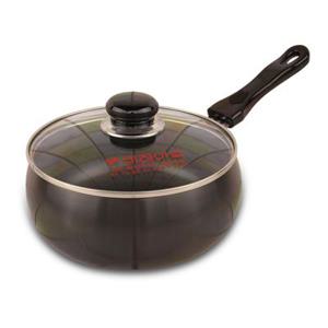 키친아트 쥬노 블랙 경질냄비 편수 20cm (EL1219)/라면냄비