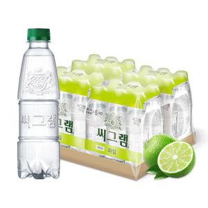 씨그램 라임 탄산수 무라벨 350ML (24개)