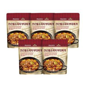 피코크 쟌슨빌 소시지 부대찌개 500g x 5팩