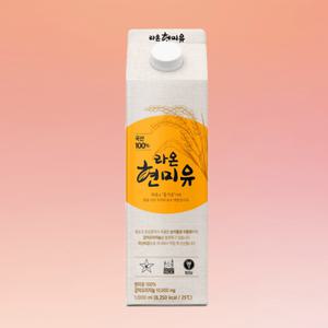 국산 라온현미유 국산 100% 우리현미 볶음 튀김요리 건강한 식용유 1L