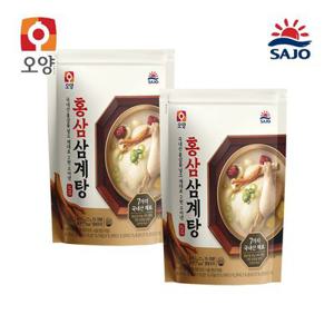 [APP전용] 사조 홍삼 삼계탕 800gX4팩