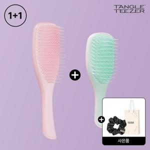 [헤어스크런치+쇼핑백증정][1+1]탱글티저 웻 디탱글러 밀레니얼 핑크+ 미니 위스테리아 리프 SET