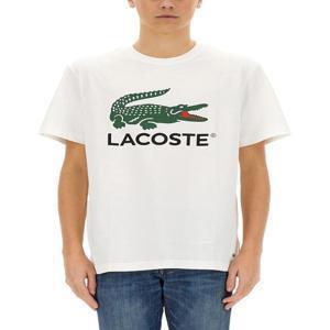 LACOSTE COTTON T-SHIRT WITH PRINT TH1285_001
