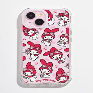 [당일발송] Skinnydip(스키니딥) - Hello Kitty My Melody Red Shock Case (아이폰16)