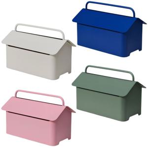 [해외] 케이블 빌라 집모양 보관함 선정리함