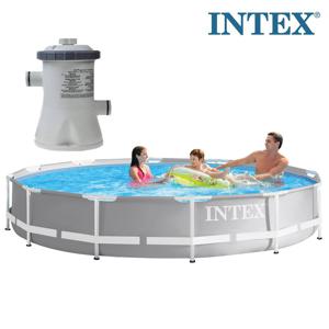 INTEX 프리즘 프레임풀 특대 26712 정화펌프포함 대형풀장 조립식 수영장