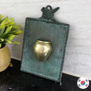 코뚜레 항아리 동주물 풍수인테리어 벽걸이 액자 HBJ-961