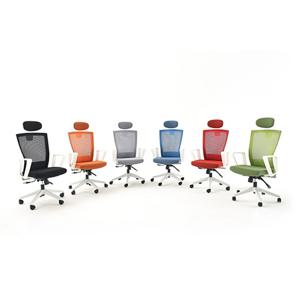 미네르바 컴퓨터 학생 사무용 메쉬 의자 화이트 6colors