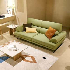 엘로아 3인 스위브 패브릭 소파