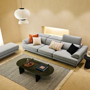 엘로아 4인 기능성 스위브 패브릭 소파 (헤드틸팅기능)