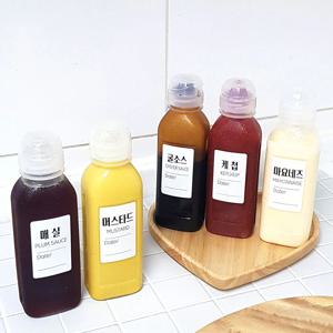 흐르지 않는 거꾸로 소스통 500ml