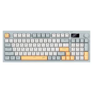WK50 사일런스 M RGB 무선 블루투스 LCD 키보드 94키 Navy Blue RC1