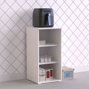 루루 3단 오픈 틈새장 선반 책장 공간박스 책꽂이 홈카페 수납장 만화책장