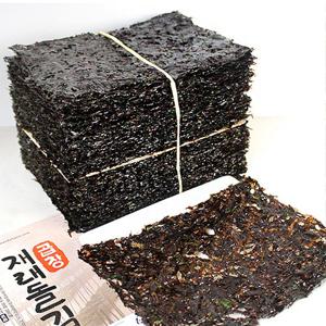 청정해역 완도산 프리미엄 곱창재래돌김(특) 선물용 100장*2속