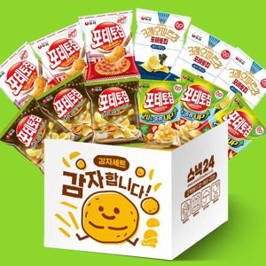 농심 포테토칩 감자합니다 감자과자세트 12p