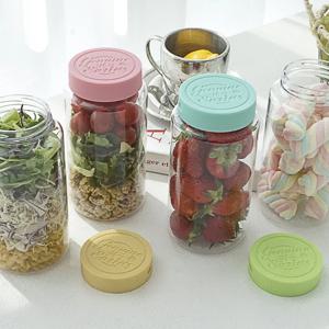 헥사 제뉴엔 실리콘뚜껑 샐러드 밀프랩 트라이탄 밀폐용기 800ml