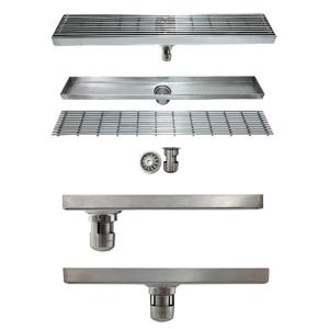 욕실 배수구 스테인레스 배수구 라인 트렌치 35파이 300mm