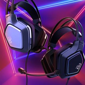 SCARLET 가상 7.1채널 RGB 노이즈캔슬링 마이크 진동 초경량 게이밍 헤드셋
