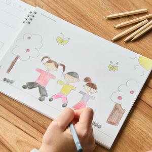와이드형 또박또박 그림일기 초등 노트