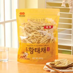 원더푸드 부드러운 저염 황태채 400g