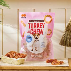 터키츄 칠면조와 소고기 힘줄 400g