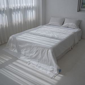 눈꽃 냉감 호텔 면 여름 이불 세트 2컬러 3사이즈