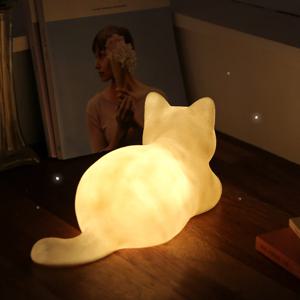 고양이 뒷태 LED 무드등 2color + USB 충전식