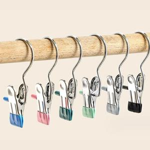 1단 클립 집게 옷걸이 10P 논슬립 바지걸이 미니 치마걸이 멀티 만능 외집게