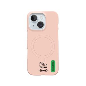 FLT 피치크림 맥세이프 무광 하드 폰케이스