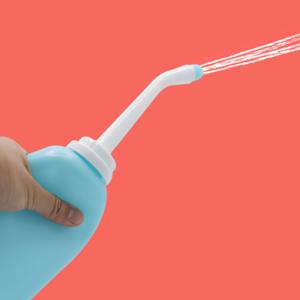 대용량 휴대용 비데 수동 여행용 캠핑 백패킹 해외여행 무전원 수동식 전기없는 간이 손비데